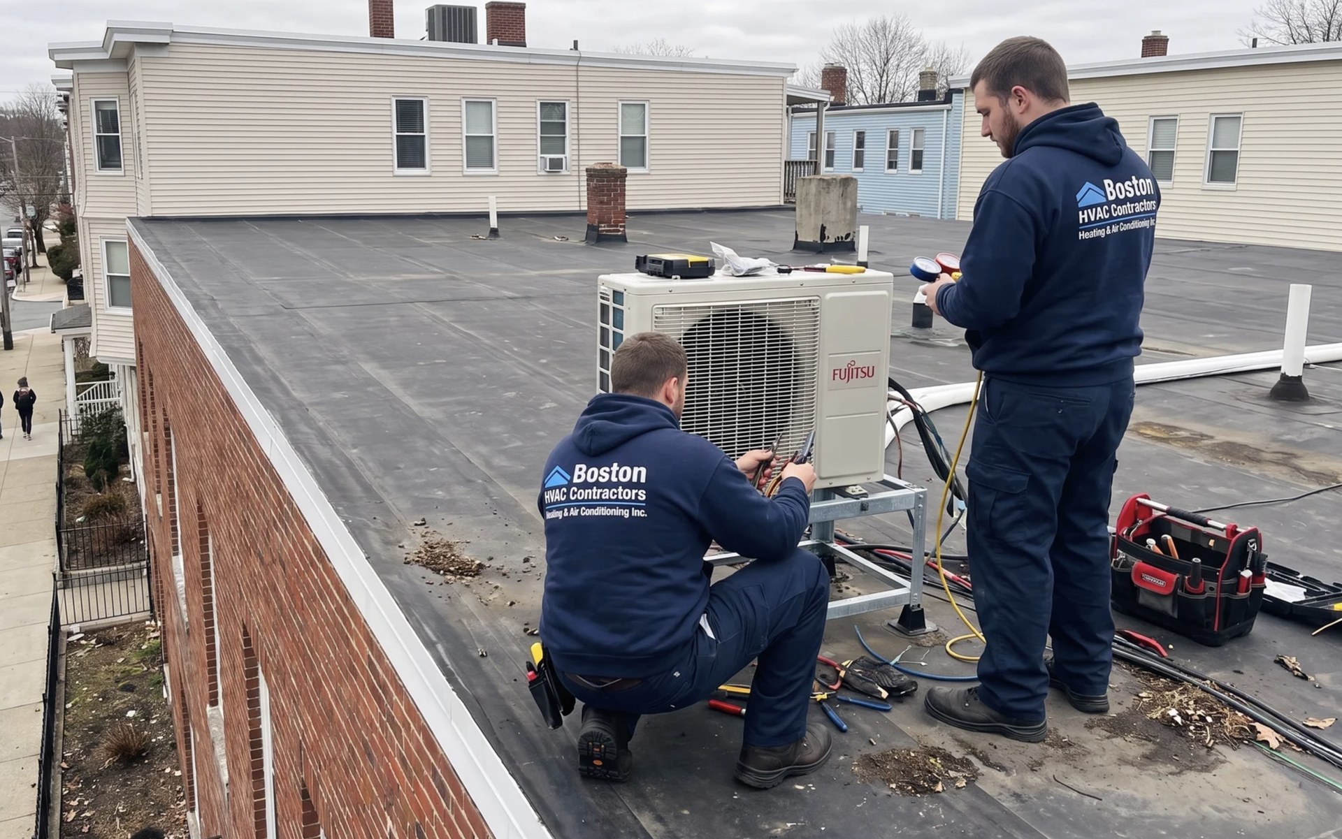HVAC project 9 - Boston HVAC Contractors